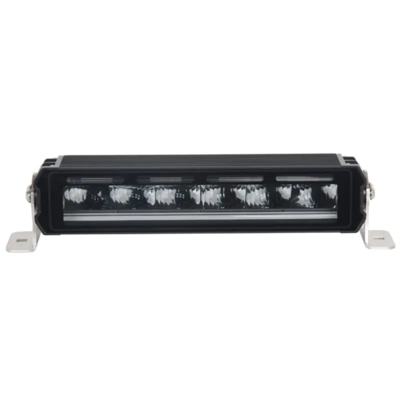 30.5 cm / 12 Инча 12V - 24V Висококачествен Led Bar Лед Бар Диоден Прожектор с бяла DRL габаритна светлина и оранжева аварийна блиц 4800LM - 1