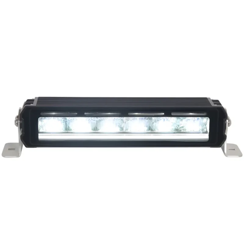 30.5 cm / 12 Инча 12V - 24V Висококачествен Led Bar Лед Бар Диоден Прожектор с бяла DRL габаритна светлина и оранжева аварийна блиц 4800LM - 4
