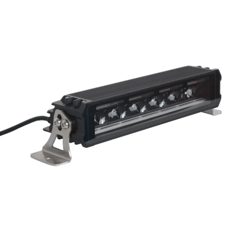 30.5 cm / 12 Инча 12V - 24V Висококачествен Led Bar Лед Бар Диоден Прожектор с бяла DRL габаритна светлина и оранжева аварийна блиц 4800LM - 5