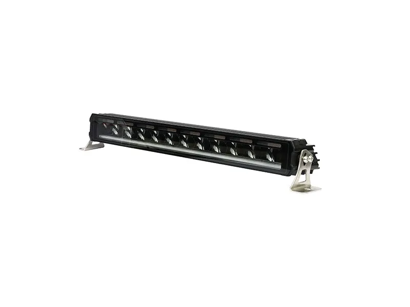 58.5 cm / 23 Инча 12V - 24V Висококачествен Led Bar Лед Бар Диоден Прожектор с бяла DRL габаритна светлина и оранжева аварийна блиц 7800LM - 1