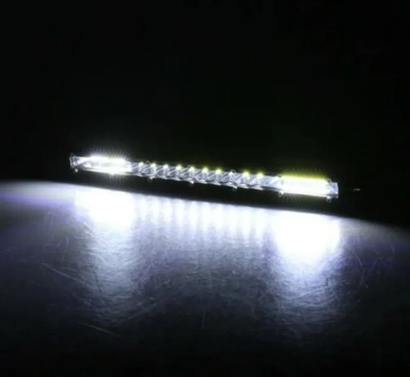 28.5 см LED Лед Диоден Бар 4500 lm, 90W Ултра Тънък 12-24V Комбинирана Combo - Flood и Spot Светлина - 1