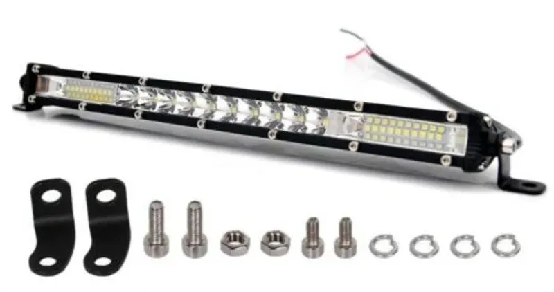 28.5 см LED Лед Диоден Бар 4500 lm, 90W Ултра Тънък 12-24V Комбинирана Combo - Flood и Spot Светлина - 4