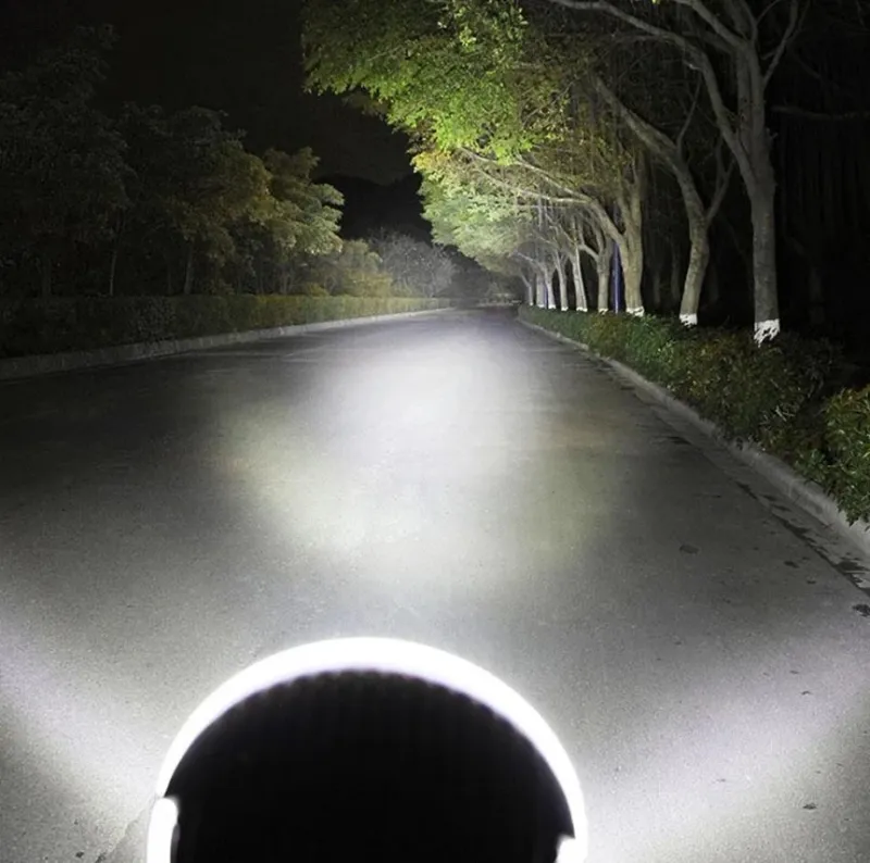 96W LED ЛЕД ДИОДЕН СУПЕР МОЩЕН ВОДОУСТОЙЧИВ ХАЛОГЕН ФАР ПРОЖЕКТОР ЛАМПА 9 225 MM 12-24V - 5