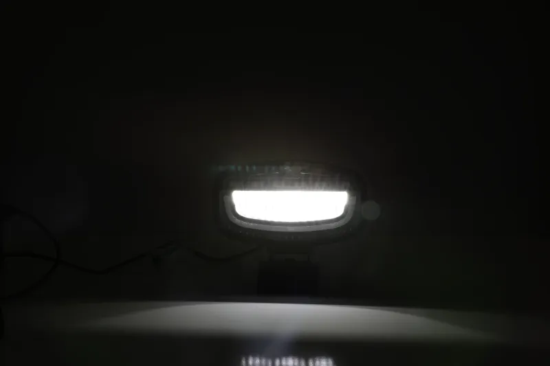 Универсален LED диоден халоген с DRL дневни светлини бяло/жълто и аварийна сигнална блиц оранжева светлина 12-24V 3500 лумена - 13