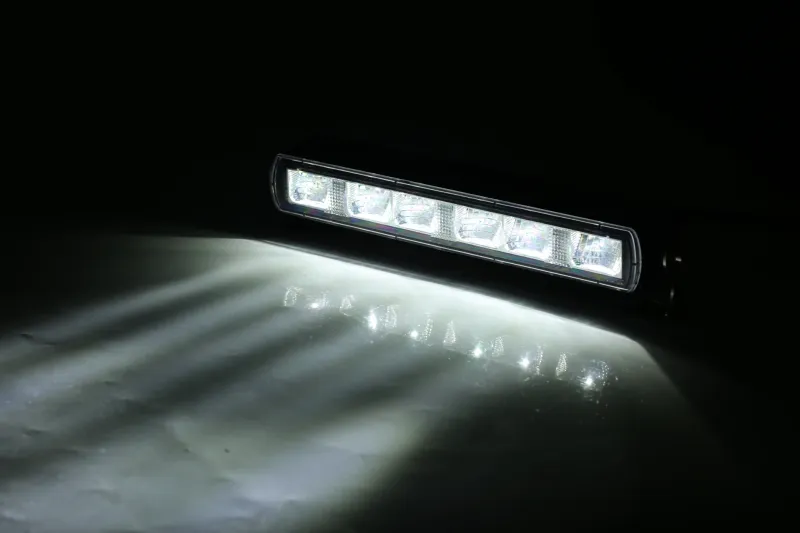 28,4 См LED Лед Бар с Насоченa SPOT Светлина, Три Функции, Е-Mark, 30W, 2200lm, 12V-24V, Автомобил, АТВ, Джип, 4х4, SUV, Offroad, Камион - 3