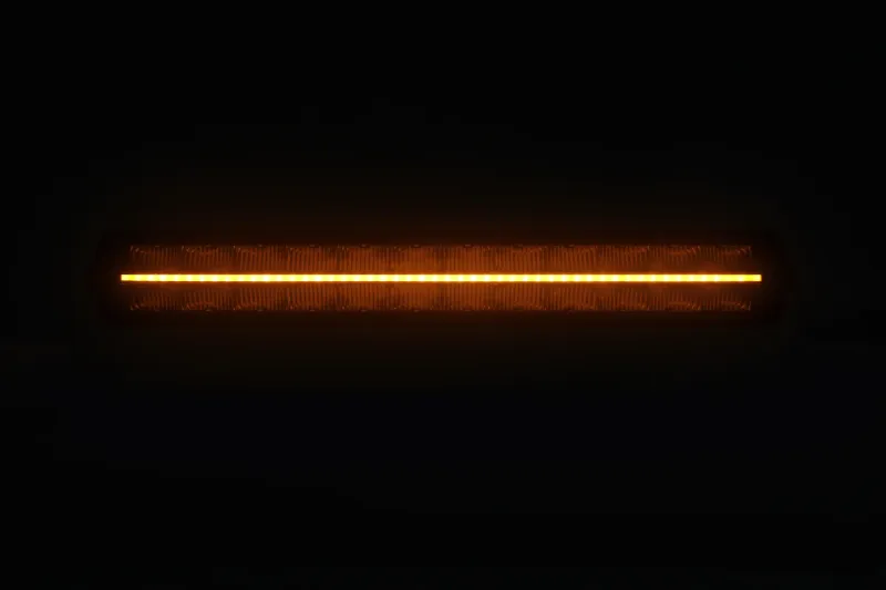 56 cm / 22 Инча 12V - 24V Led Bar Лед Бар Пиано дизайн Диоден Прожектор Супер Мощен Бяла и Оранжева Светлина Габарит Мъгла Блиц Високо Качество Ново Поколение 10900LM - 14