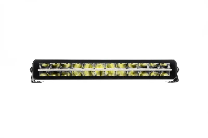56 cm / 22 Инча 12V - 24V Led Bar Лед Бар Пиано дизайн Диоден Прожектор Супер Мощен Бяла и Оранжева Светлина Габарит Мъгла Блиц Високо Качество Ново Поколение 10900LM - 7