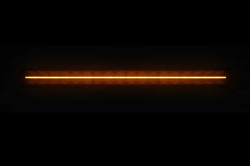 81 cm / 32 Инча 12V - 24V Led Bar Лед Бар Пиано дизайн Диоден Прожектор Супер Мощен Бяла и Оранжева Светлина Габарит Мъгла Високо Качество Ново Поколение 14280LM - 5