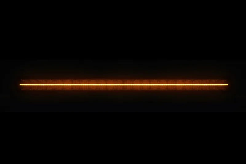 106 cm / 42 Инча 12V - 24V Led Bar Лед Бар Пиано дизайн Диоден Прожектор Супер Мощен Бяла и Оранжева Светлина Габарит Мъгла Високо Качество Ново Поколение 17000LM - 4