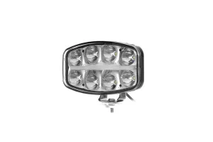 Нов мощен 64W LED Лед Фар Халоген с Три Функции Неон Neon ефект 12-24V Бяла светлина 6500LM