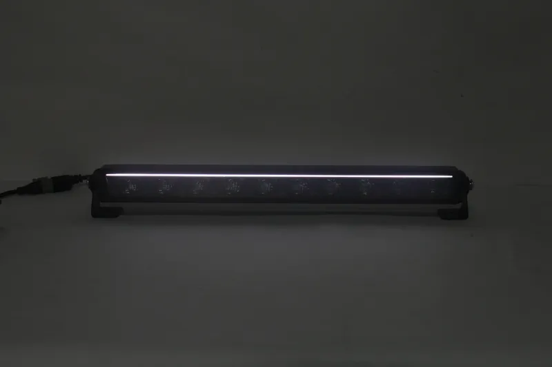 54.5 cm / 22 Инча 12V - 24V Висококачествен Led Bar Лед Бар Диоден Прожектор с бяла и оранжева габаритна светлина DRL мъгла 60W 8500LM - 8