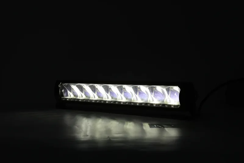 45 cm 12 - 24 V Висококачествен Led Bar Лед Бар Диоден Прожектор DRL с бяла габаритна светлина и оранжева аварийна блиц 80W 5500LM - 13