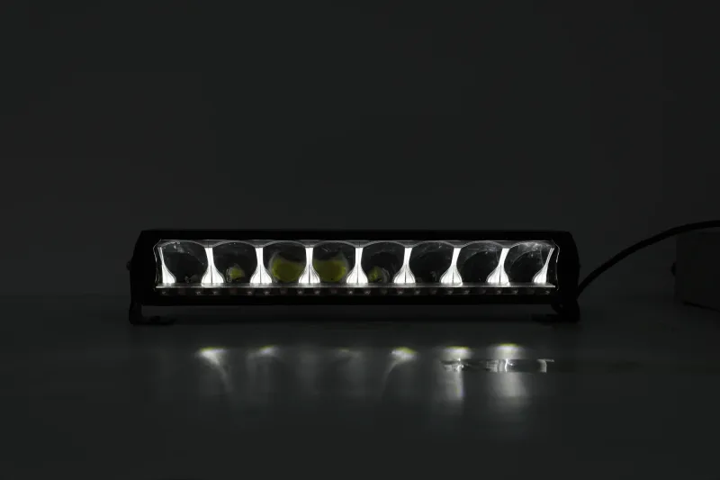 45 cm 12 - 24 V Висококачествен Led Bar Лед Бар Диоден Прожектор DRL с бяла габаритна светлина и оранжева аварийна блиц 80W 5500LM - 4