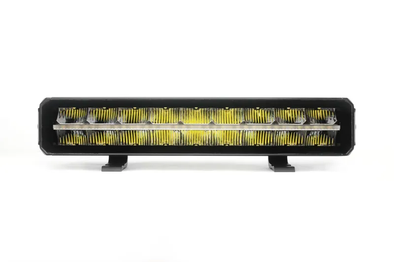 42.8 cm / 17 Инча 12V - 24V Led Bar Лед Бар Пиано дизайн Диоден Прожектор Супер Мощен Бяла и Оранжева Светлина Габарит Мъгла DRL Високо Качество Ново Поколение 9000LM 70W - 5