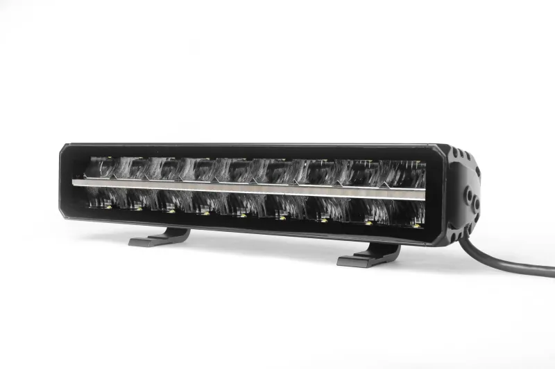 42.8 cm / 17 Инча 12V - 24V Led Bar Лед Бар Пиано дизайн Диоден Прожектор Супер Мощен Бяла и Оранжева Светлина Габарит Мъгла DRL Високо Качество Ново Поколение 9000LM 70W - 6