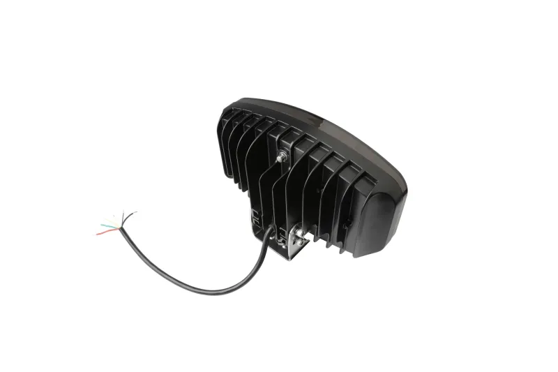 LED Халоген Фар DRL бяла/жълта светлина - Опушен - 12-24V за джип, камион, агротехника и др. - 8