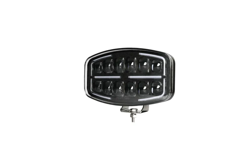 LED Халоген Фар DRL бяла/жълта светлина - 12-24V за джип, камион, агротехника и др. - 23