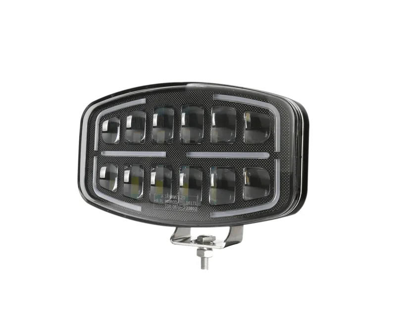 LED Халоген Фар DRL бяла/жълта светлина - 12-24V за джип, камион, агротехника и др. - 8