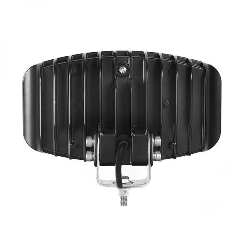 80W LED Лед Фар Халоген С Три Функции Неон ефект Бяло-Жълто/Оранжево Neon 24,5см x 13,9см 4100lm 12V - 24V E-Mark Подходящ За DAF MAN Scania Volvo Iveco и др. - 12