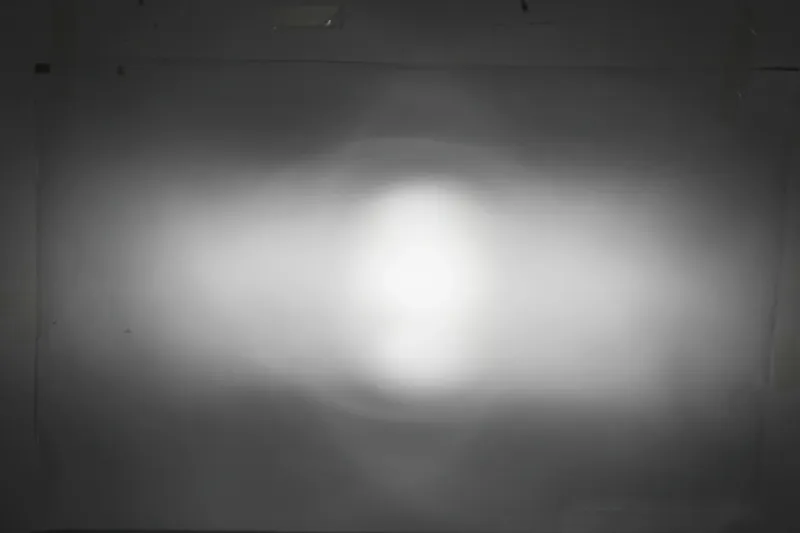 80W LED Лед Фар Халоген с DRL дневни светлини габарит бяло - оранжево неон ефект 24,5см x 13,9см, 4100lm, 12V - 24V, E-Mark Подходящ За DAF MAN Scania Volvo и др. - 6