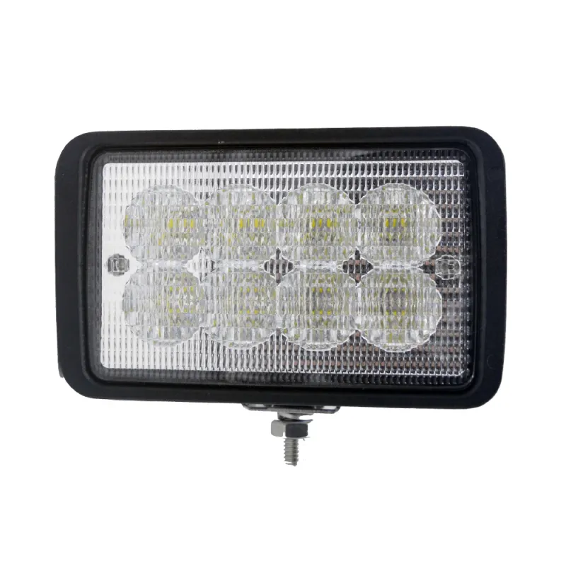 ЛЕД Диоден Халоген LED Фар - 3200lm 15,2cm 40W PRO - Трактор, Комбайн - Case , John Deere , Ford-New Holland , Komatsu - 4