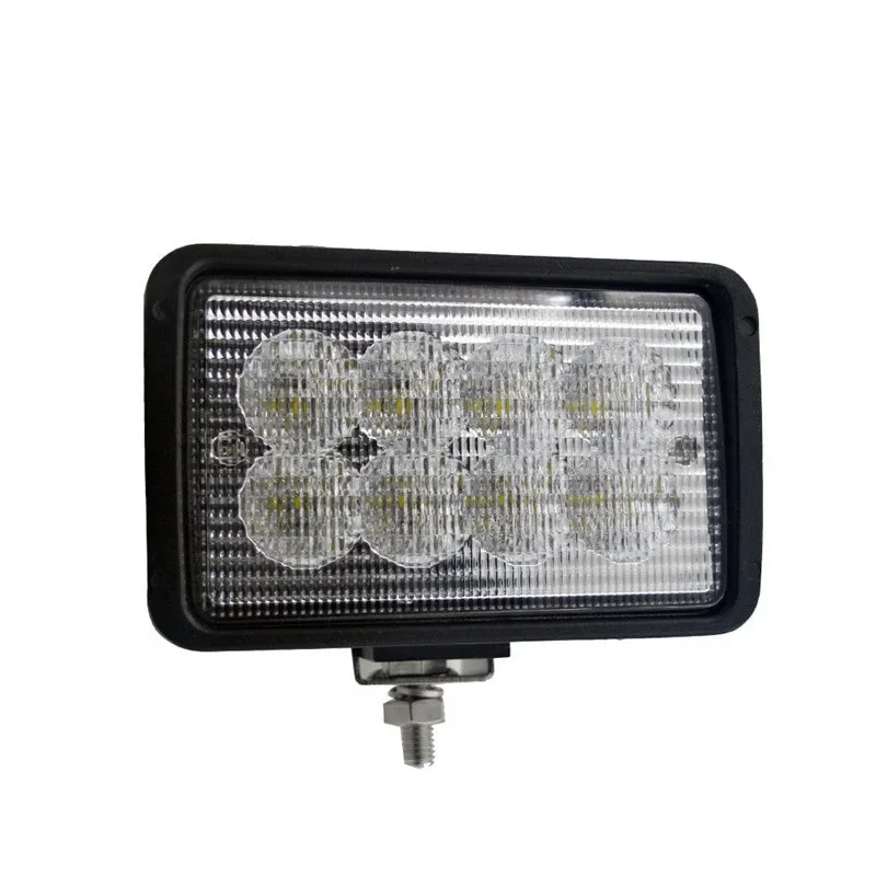 ЛЕД Диоден Халоген LED Фар - 3200lm 15,2cm 40W PRO - Трактор, Комбайн - Case , John Deere , Ford-New Holland , Komatsu - 5