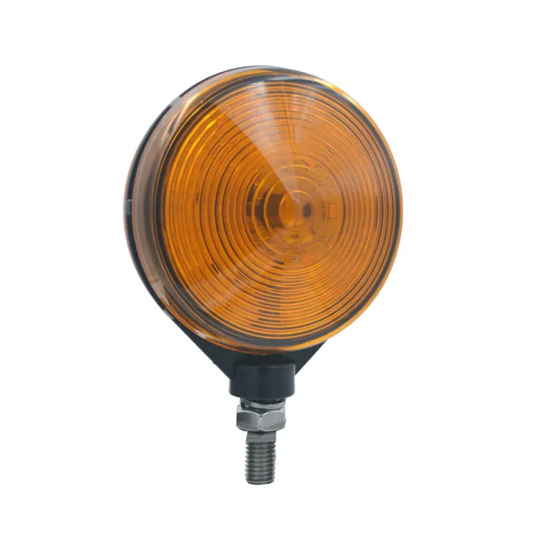 LED Лед Диоден Мигач, Флаш, Аварийна Светлина, 48W, 12V-24V, 109mm, За Трактор, Земеделски, Селскостопански машини - 1