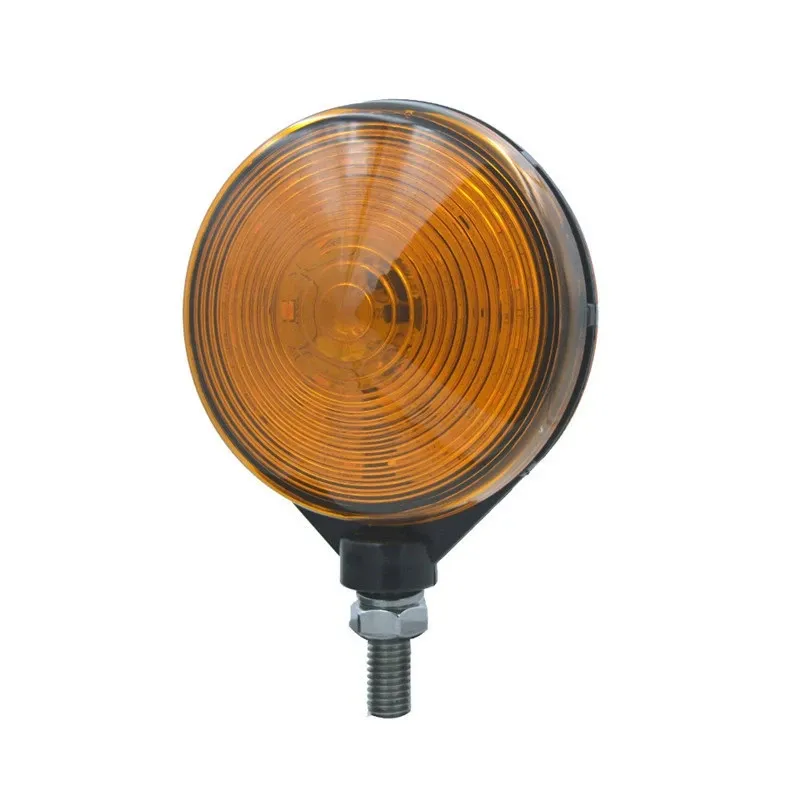 LED Лед Диоден Мигач, Флаш, Аварийна Светлина, 48W, 12V-24V, 109mm, За Трактор, Земеделски, Селскостопански машини - 4