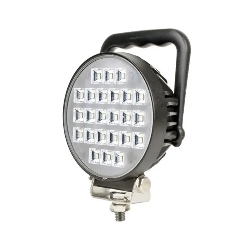 24W 2040lm LED ЛЕД Диоден Фар Работна Лампа Прожектор С Дръжка и Ключ - 1