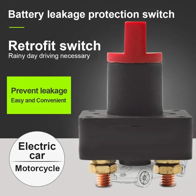 Ключ маса превключвател прекъсвач изолатор на акумулатор 12V - 6