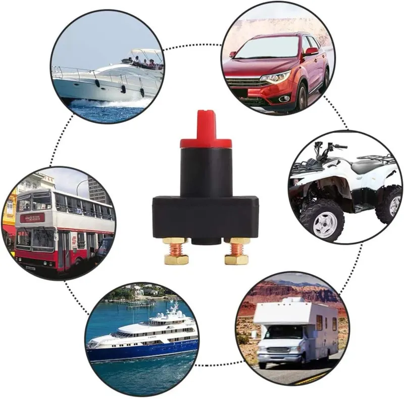 Ключ маса превключвател прекъсвач изолатор на акумулатор 12V - 8