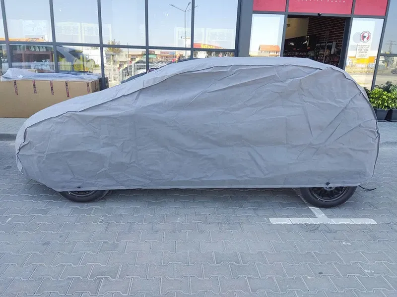 Висококачествено Покривало Kegel серия Mobile Garage размер M1 за хечбек 380-405см x 126-136см, сиво - 6
