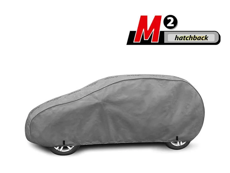 Висококачествено Покривало Kegel серия Mobile Garage размер M1 за хечбек 380-405см x 126-136см, сиво - 7