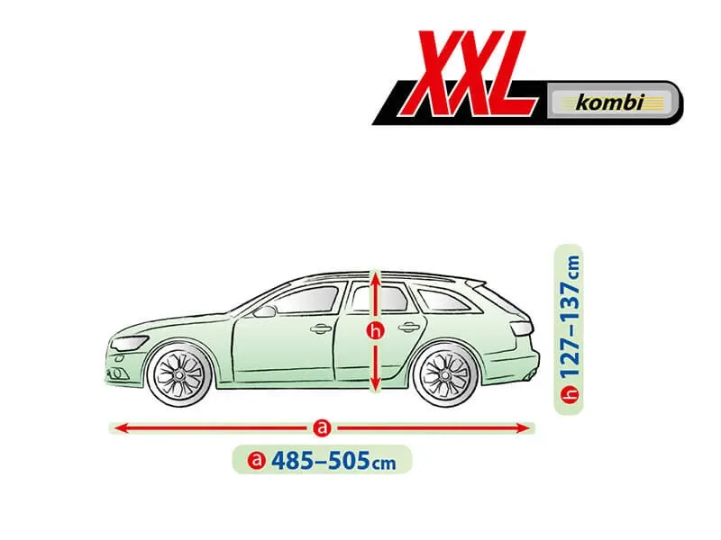 Висококачествено Покривало Kegel за Комби Хечбек Серия Mobile Garage размер XXL 485 - 505см x 127 - 137см - 5