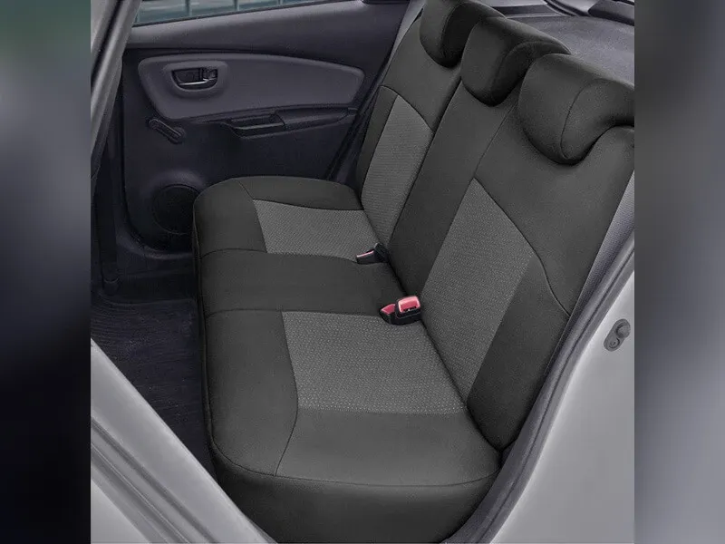 Пълен Комплект Тапицерия Kegel за предни+задни седалки на Toyota Yaris Mk3 2011-2019 Черна Текстил - 2