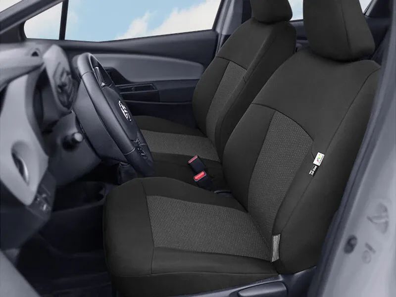 Пълен Комплект Тапицерия Kegel за предни+задни седалки на Audi A4 B8 2007-2015 Черна Текстил - 1