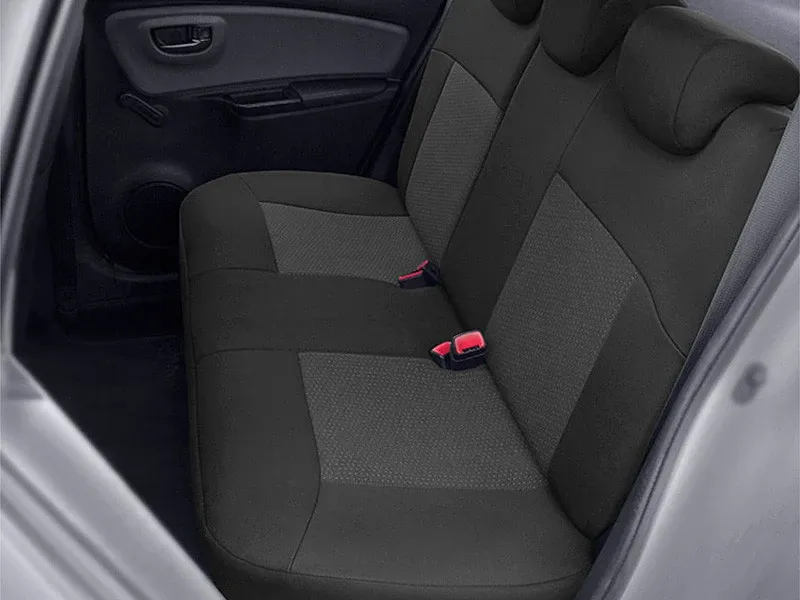 Пълен Комплект Тапицерия Kegel за предни+задни седалки на Audi A4 B8 2007-2015 Черна Текстил - 2