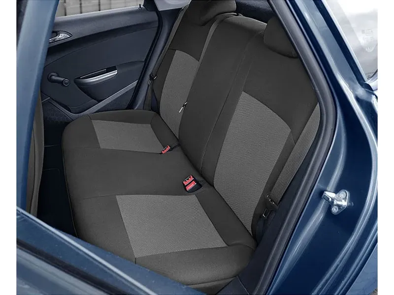 Пълен Комплект Тапицерия Kegel серия Tailore Made за предни и задни седалки на Opel Astra J 2009-2019 Черна Текстил - 2
