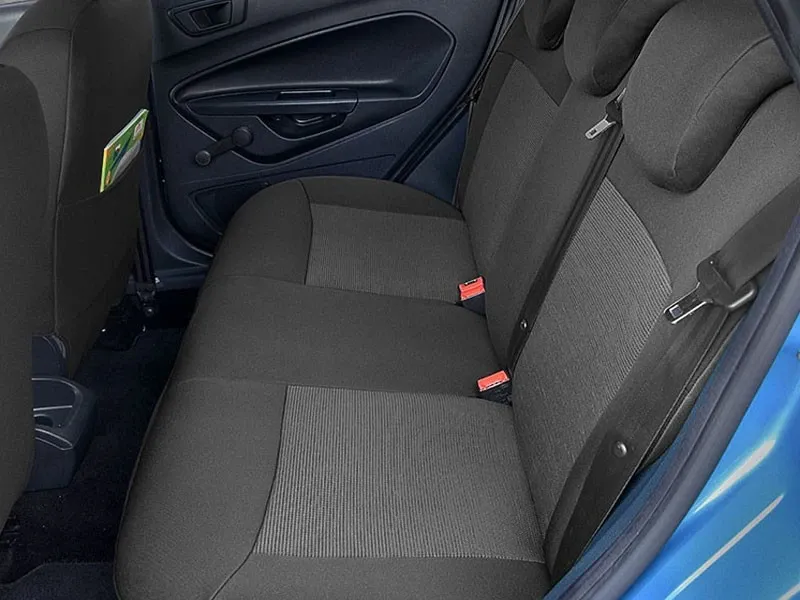 Пълен Комплект Тапицерия Kegel серия Tailore Made за предни и задни седалки на Ford Fiesta 2008-2017 MK7 Черна Текстил - 2