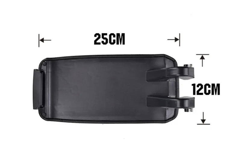 Капак за подлакътник за AUDI A3 8P 2003-2012г. с черно кожено покритие - 1