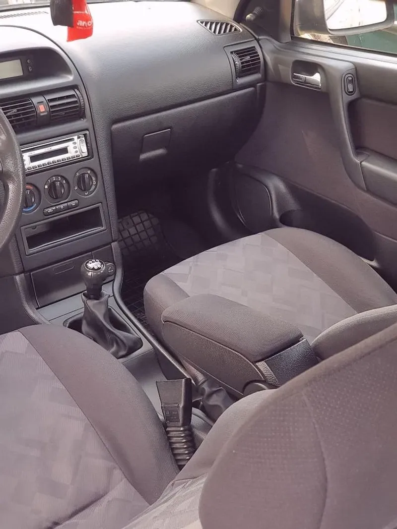 Нов Подлакътник, Барче за автомобил за Opel Опел Astra G Астра Г 1998 - 2004 с черно текстилно покритие - 7
