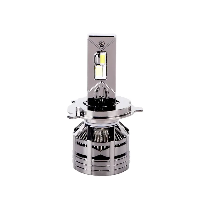 Комплект от 2 броя LED ЛЕД диодни крушки H4 Х4 12V 150W 15000lm за фарове Canbus без грешки 6000К къси/дълги - 4