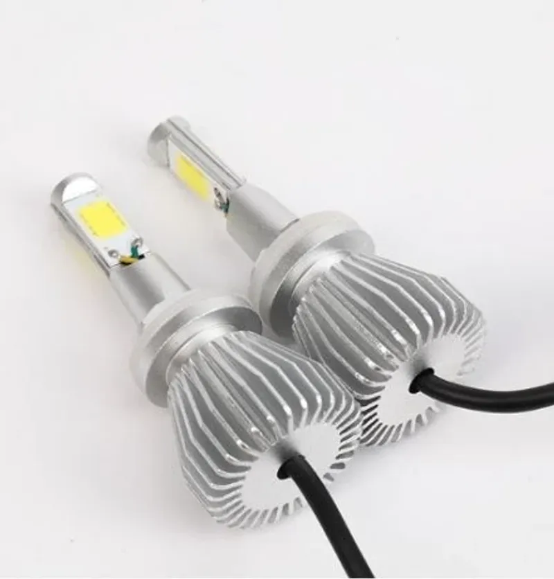 2бр. Комплект ЛЕД LED 24W 3000lm диодни Крушки H7 12V 24V - 3
