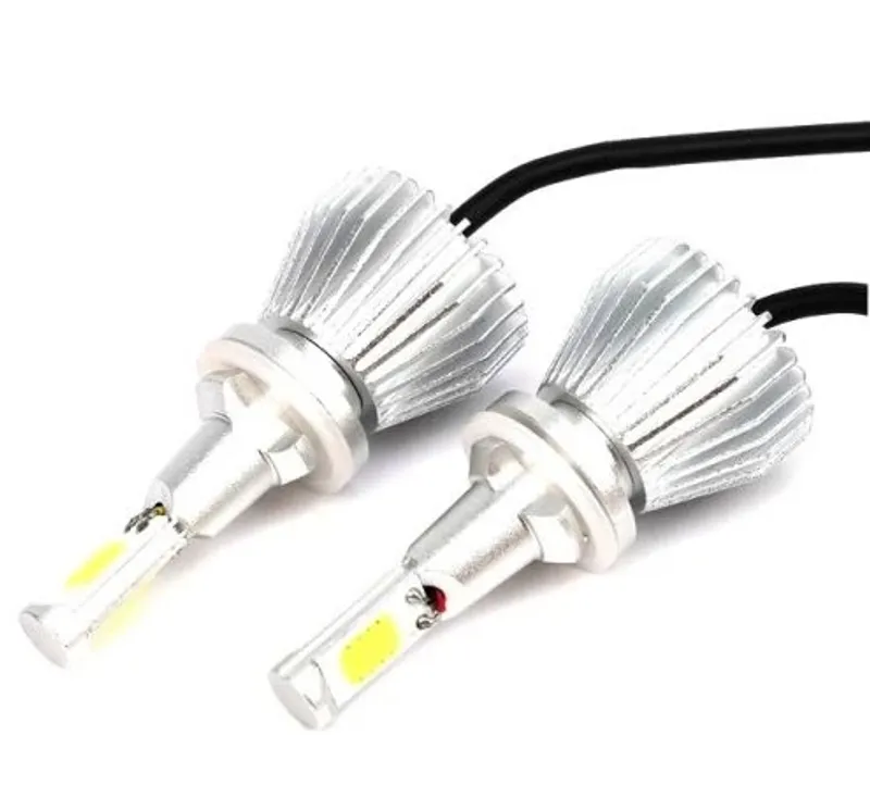 2бр. Комплект ЛЕД LED 24W 3000lm диодни Крушки H7 12V 24V - 5