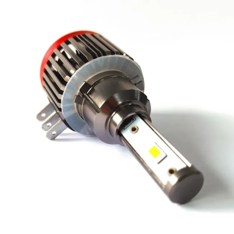Комплект Лед Led Диодни Крушки F2 H15 12V 24V 72W 10000lm За Фарове Can Bus без Грешки къси/дълги - 3