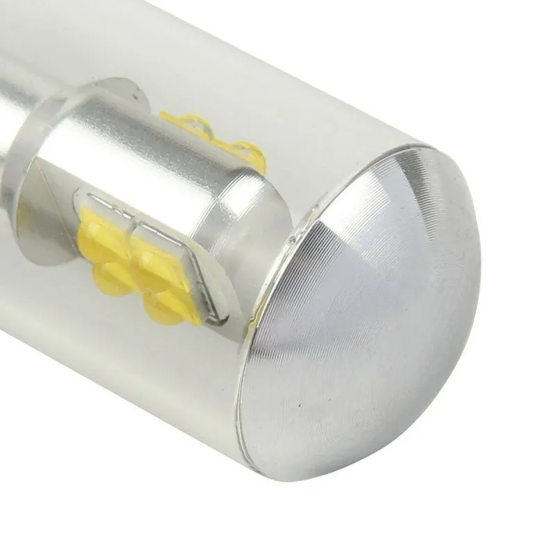 Комплект от 2 броя ЛЕД LED крушки за фарове H4 Х4 HS1 12V-24V Бели 6000k - 6