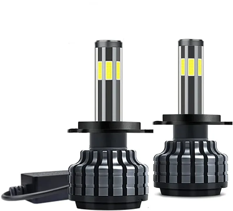 Комплект 360° градуса COB LED ЛЕД диодни крушки H7 Х7 12V 80W 16000 lm за фарове Canbus без грешки - 5