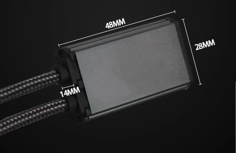 Комплект от 2 броя LED ЛЕД диодни крушки H4 Х4 12V 120W 13000lm за фарове Canbus без грешки 6000К къси/дълги - 9