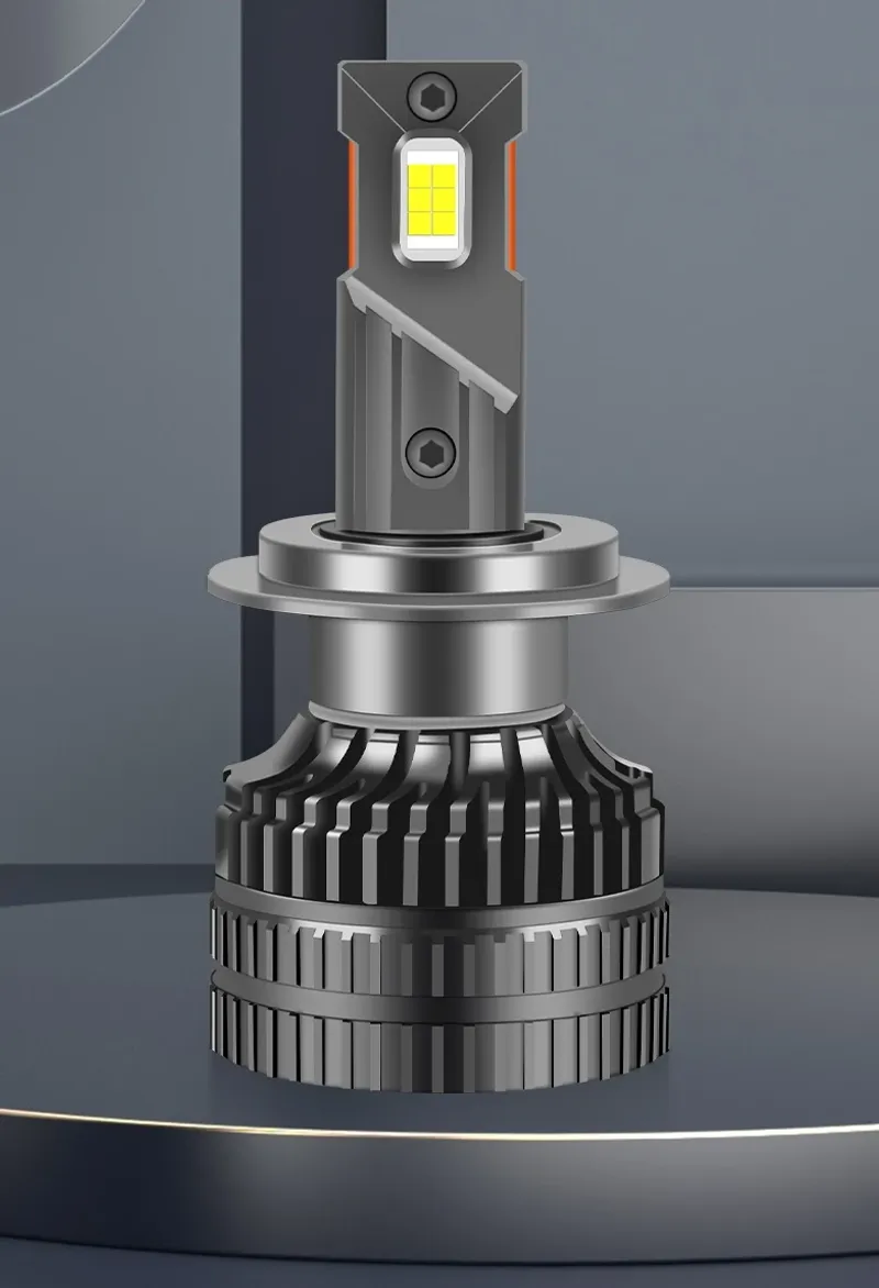 Комплект от 2 броя LED ЛЕД диодни крушки H7 Х7 12V 120W 13000lm за фарове Canbus без грешки 6000К - 2