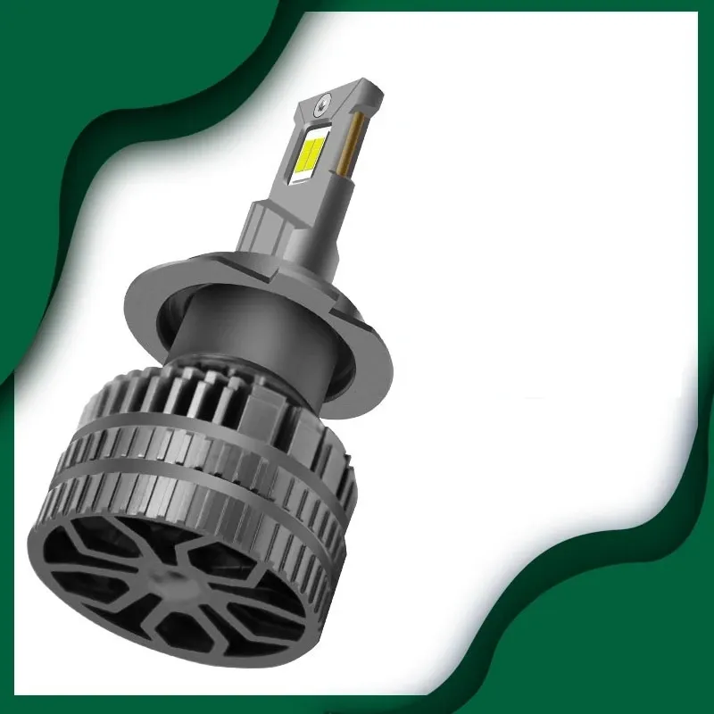 Комплект от 2 броя LED ЛЕД диодни крушки H7 Х7 12V 120W 13000lm за фарове Canbus без грешки 6000К - 10